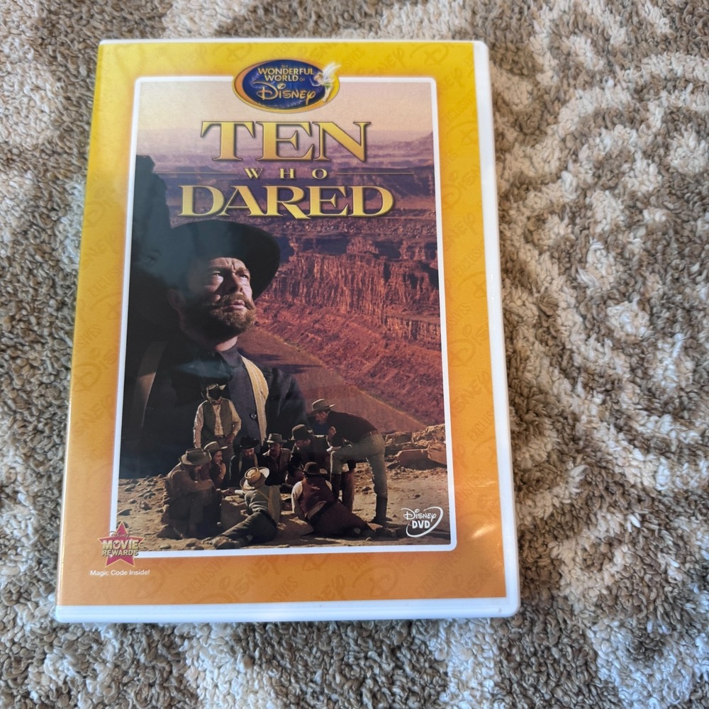 Ten Who Dared DVD - Disney Movie Club Exclusive Tested